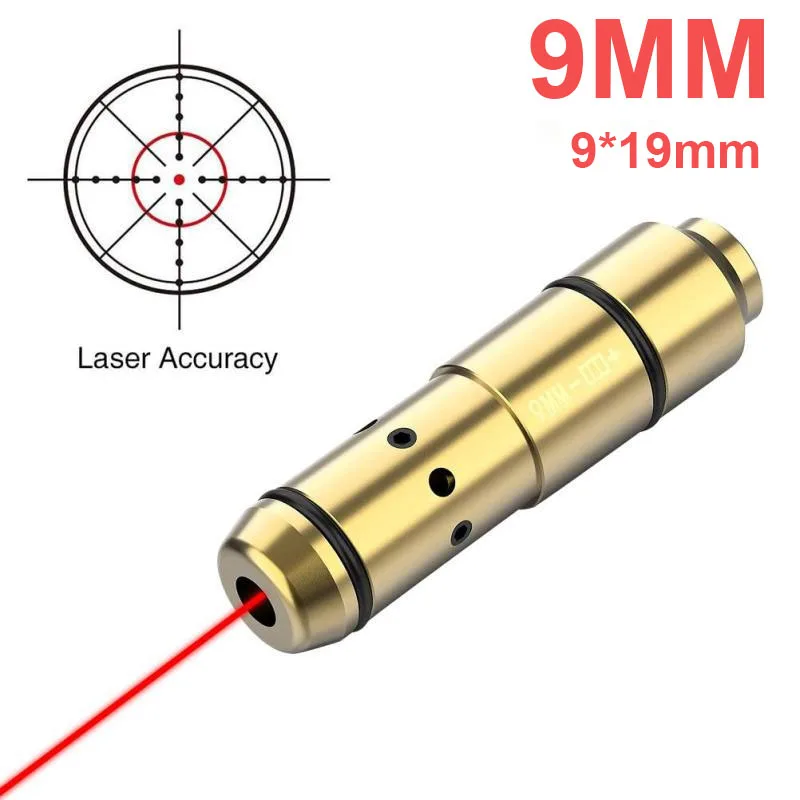 

15pcs 9x19mm and 5pcs 380ACP Laser Training Bullet