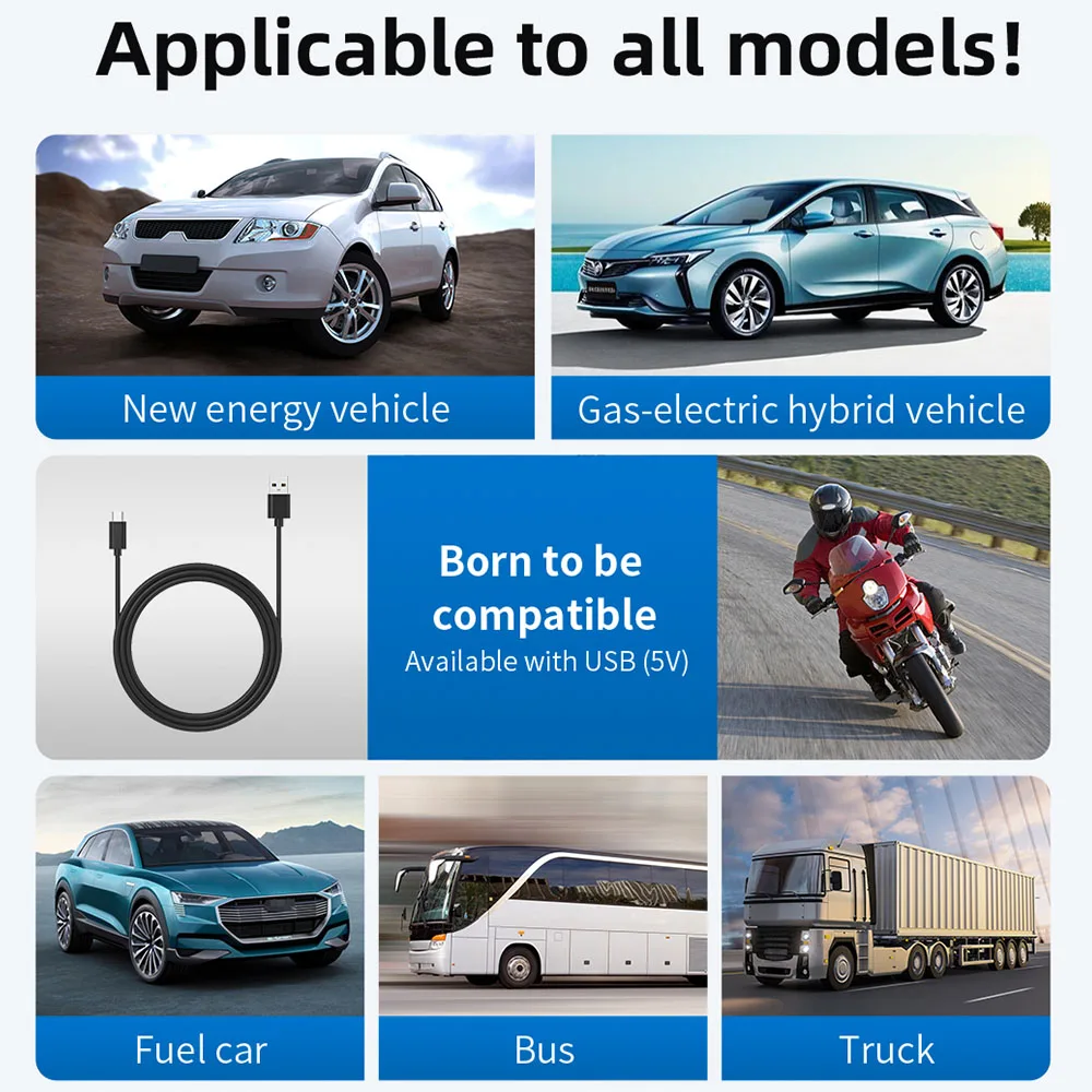 Цветной дисплей ЖК-дисплей M2S Проектор на лобовое стекло 5 В USB-метр Скорость MPH KMH