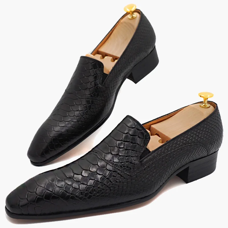 Мокасины мужские из натуральной телячьей кожи классические туфли итальянский