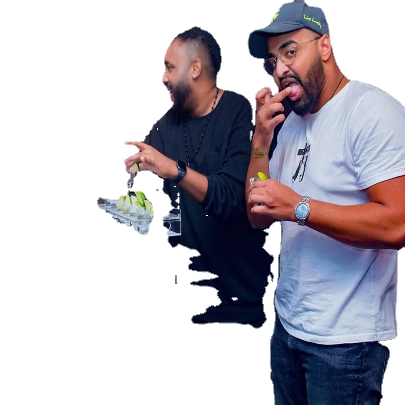 

Bandeja de servicio de vidrio de shot, 12 agujerosCD