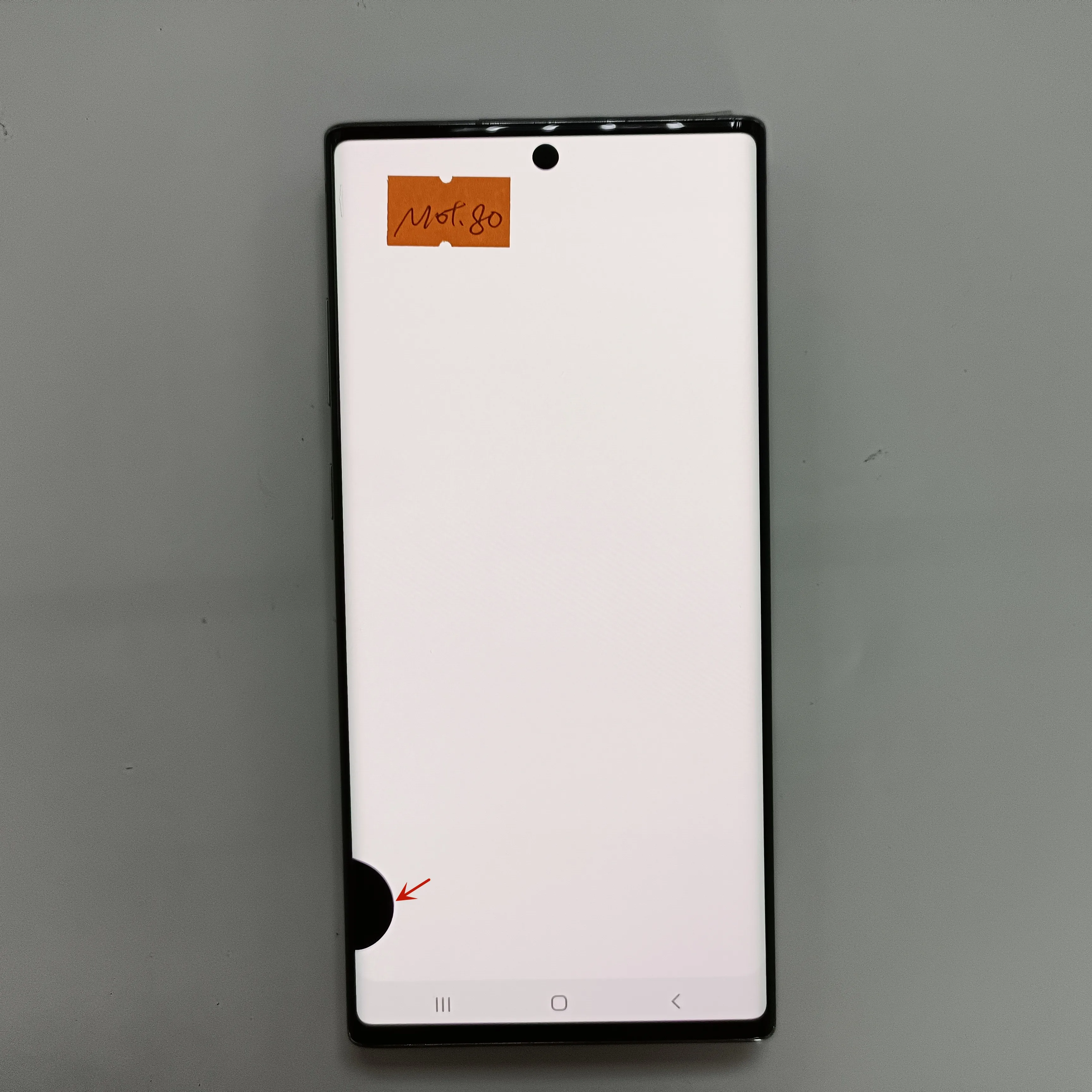 Original Screen For Samsung Galaxy Note 10 Plus Display With Frame 6.8