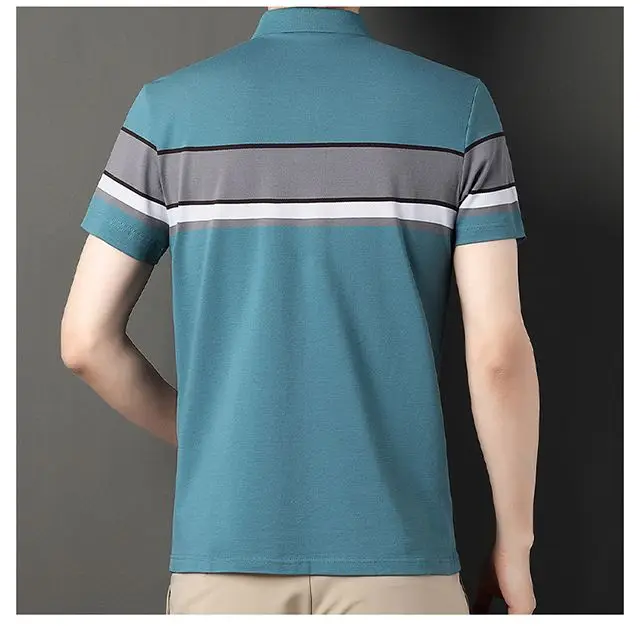Golf suit men's casual fashion Golf suit summer men's golf T-shirt breathable men's top short sleeved golf shirt