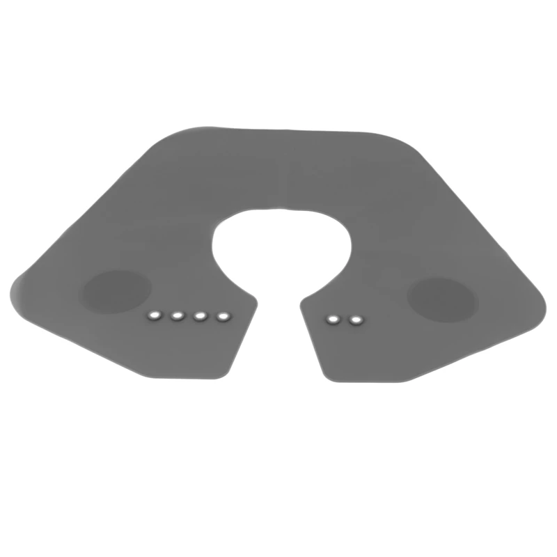 2X Черная резиновая подкладка для стрижки в салоне для волос салона красоты стилиста гардероба для стрижки волос парикмахера.