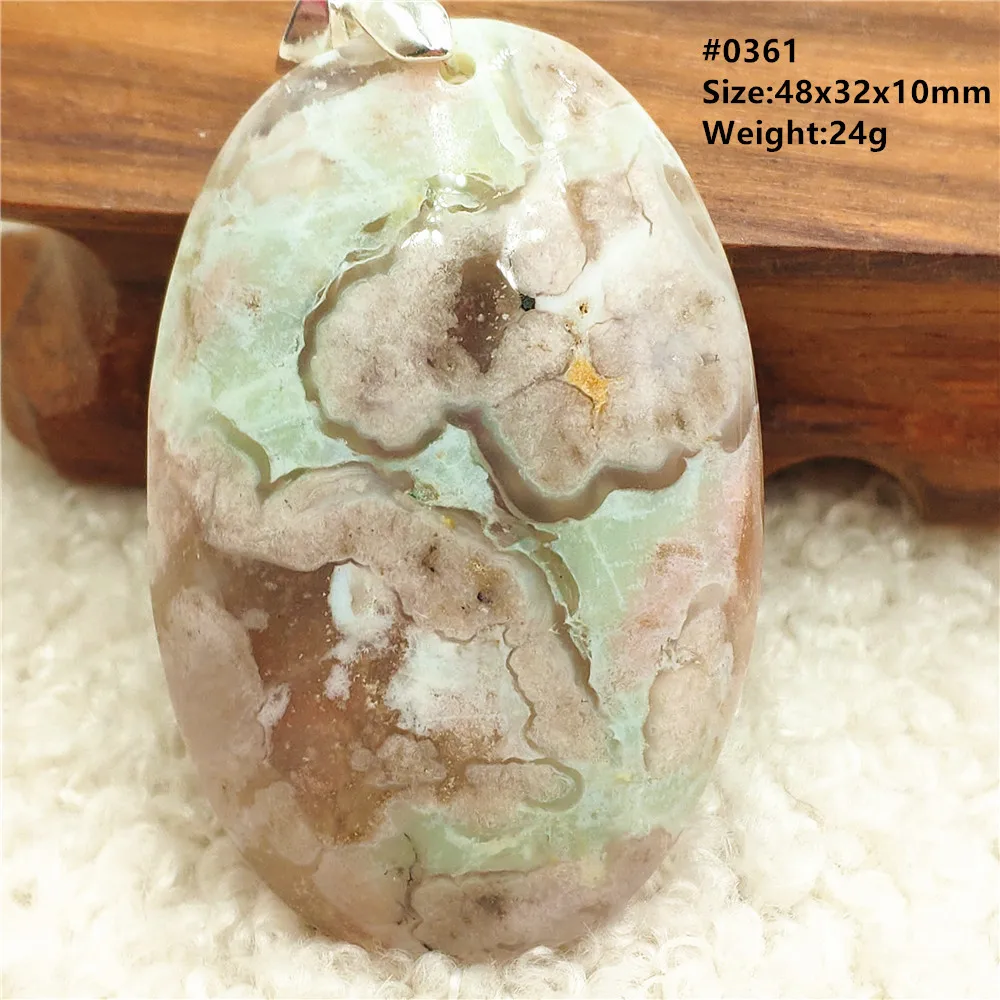 Подвеска из натурального агата