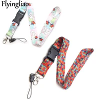 care for autism lanyard keys phone holder funny neck strap with keyring id card diy animal webbings ribbons hang rope
