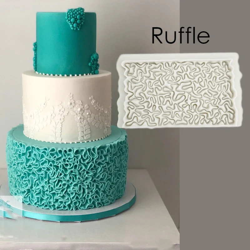 

New Flower Fondant Cake Mold Cake Decorating Tools Silicone Molds For Baking Sugarcraft.