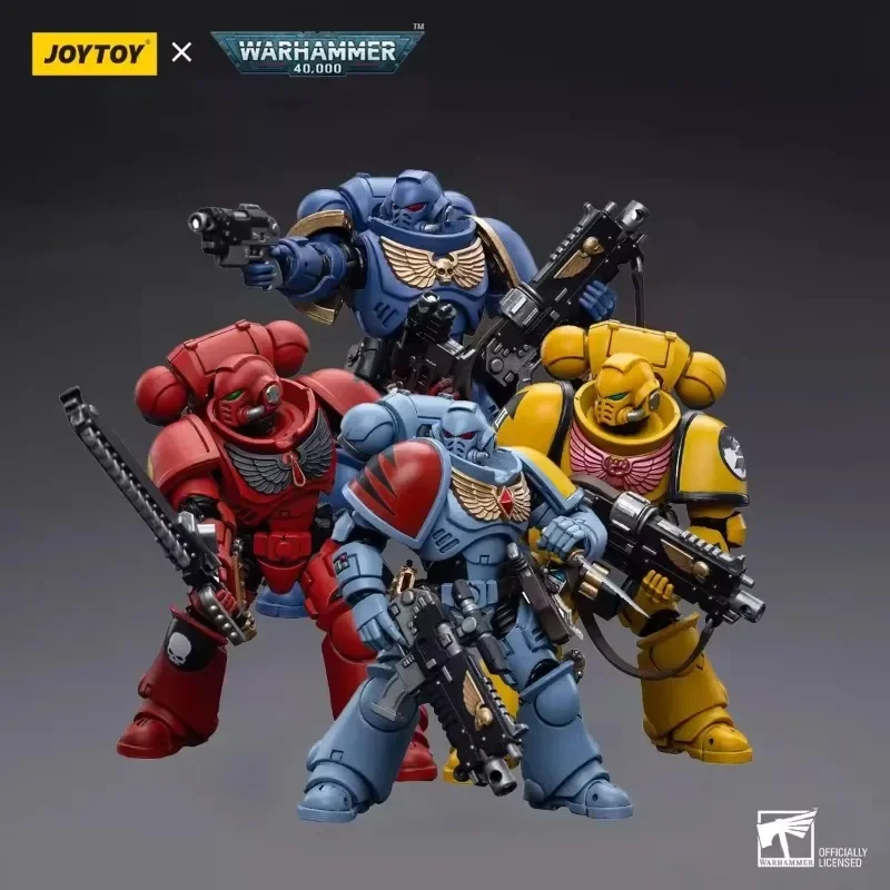 JOYTOY Warhammer 40k Ultramarines Intercessors Аниме Фигурка 1/18 Space Marine Украшения Игрушки Подарок на