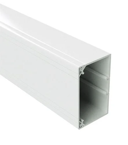 Кабель канал DKC 01784 TA GN 60x60 L2000 с крышкой направляющими для установки разделителей.