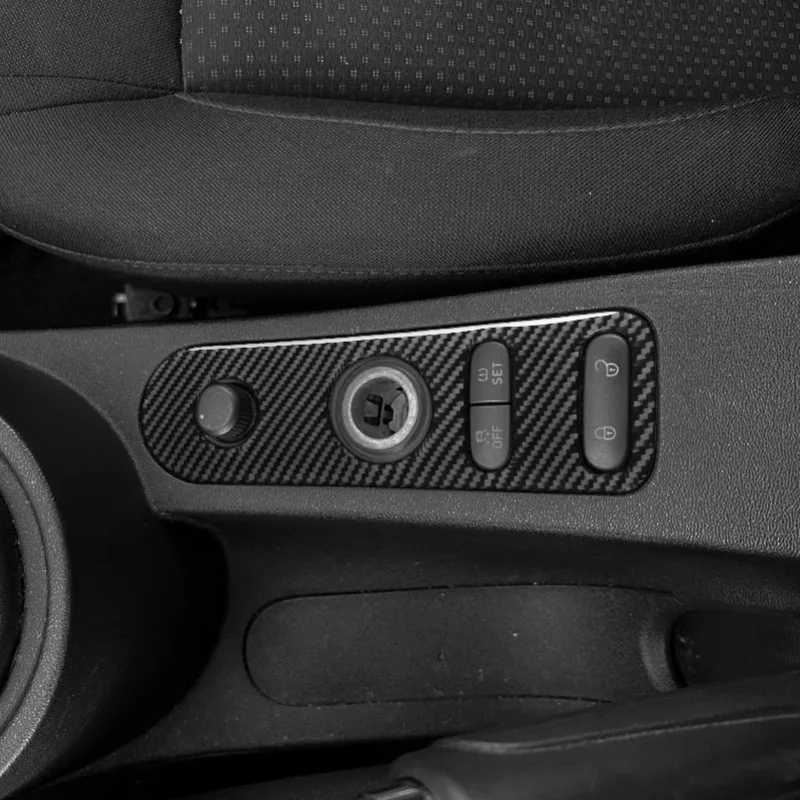Фото Наклейка из настоящего углеродного волокна для Seat Leon Altea 2005 2006 2007 2008-2010 2011 2012 для Toledo 2005-2009 LHD RHD автомобильный дверной замок шестерни №3