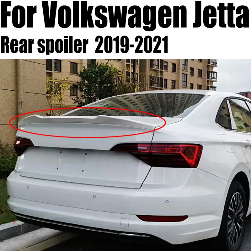Спойлер из АБС-пластика для заднего крыла багажника губ хвоста Volkswagen VW Jetta MK7 2019 2020