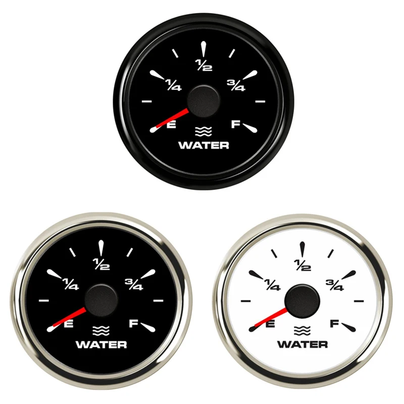 Автомобили 52 мм датчики уровня воды 0-190 Ом 0-180 указатели с 8 видами подсветки 240-33