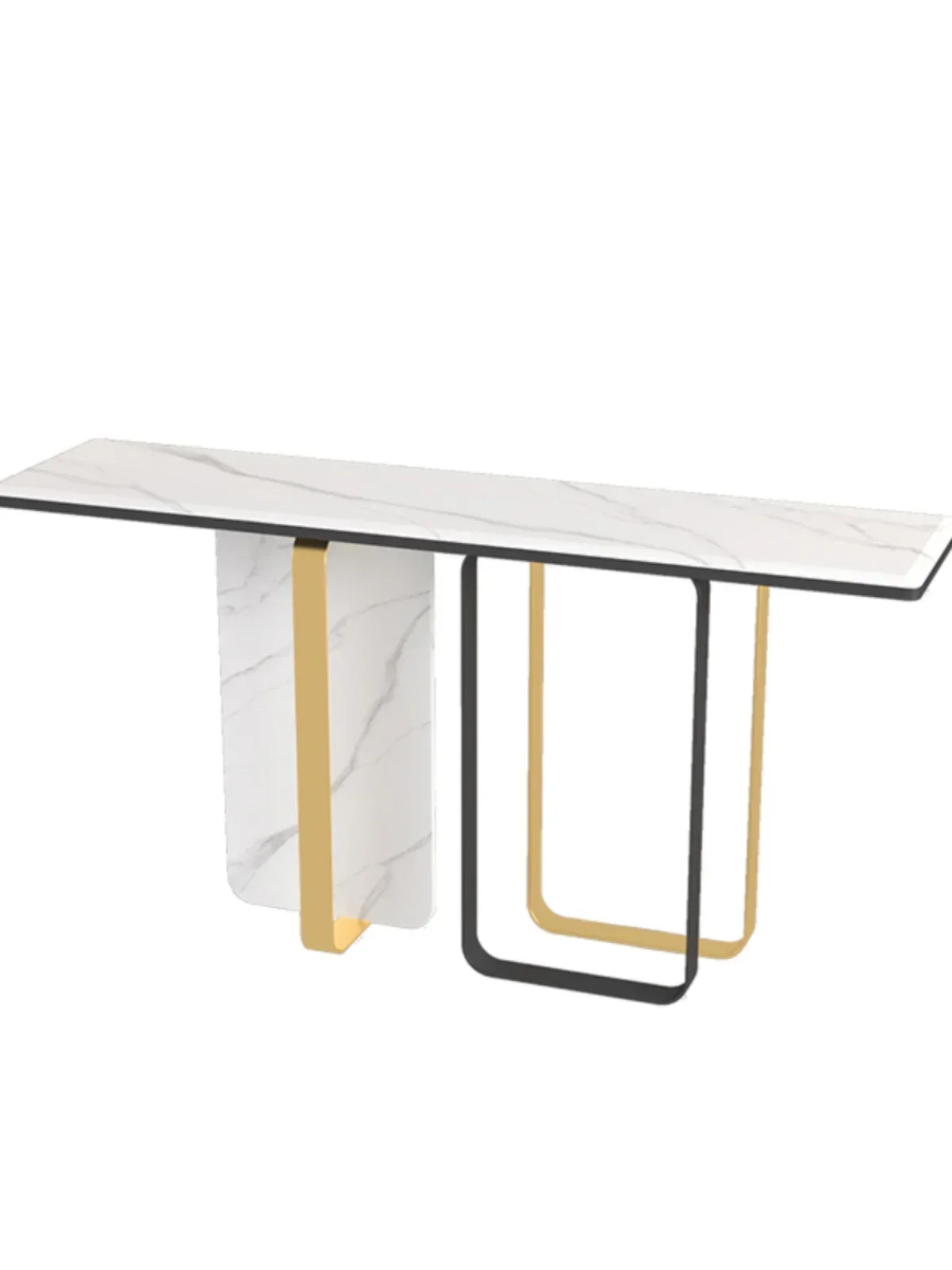 Мягкие роскошные мраморные каменные тарелки консольные столы гостиная вход шкаф