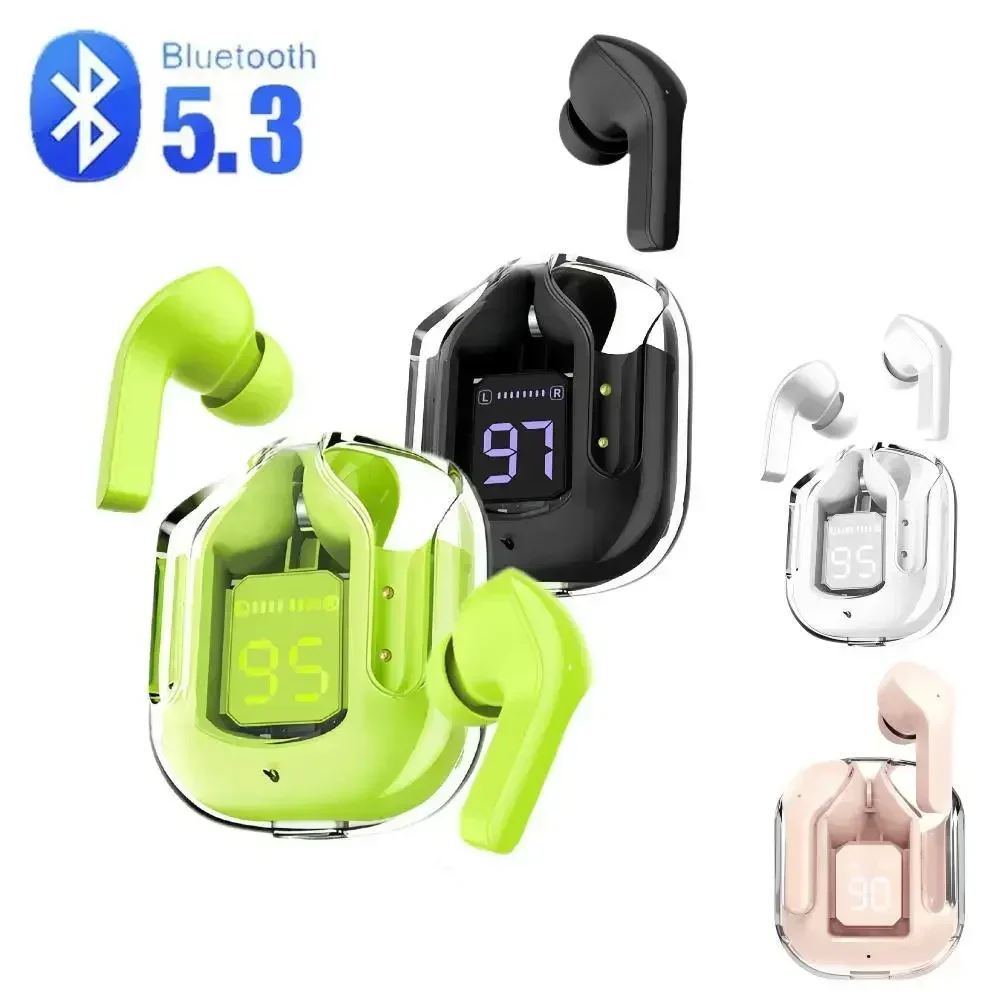 Беспроводные наушники Bluetooth 5.3 с шумоподавлением Bass Touch Control для всех телефонов