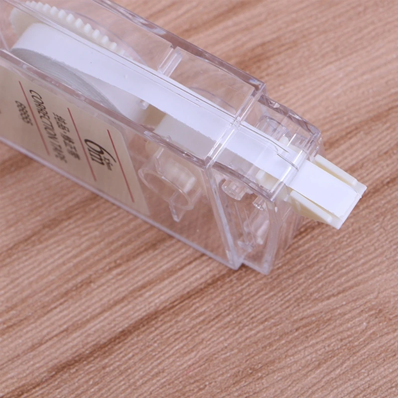 Быстросохнущая корректирующая лента простой стиль ролик белая легкость