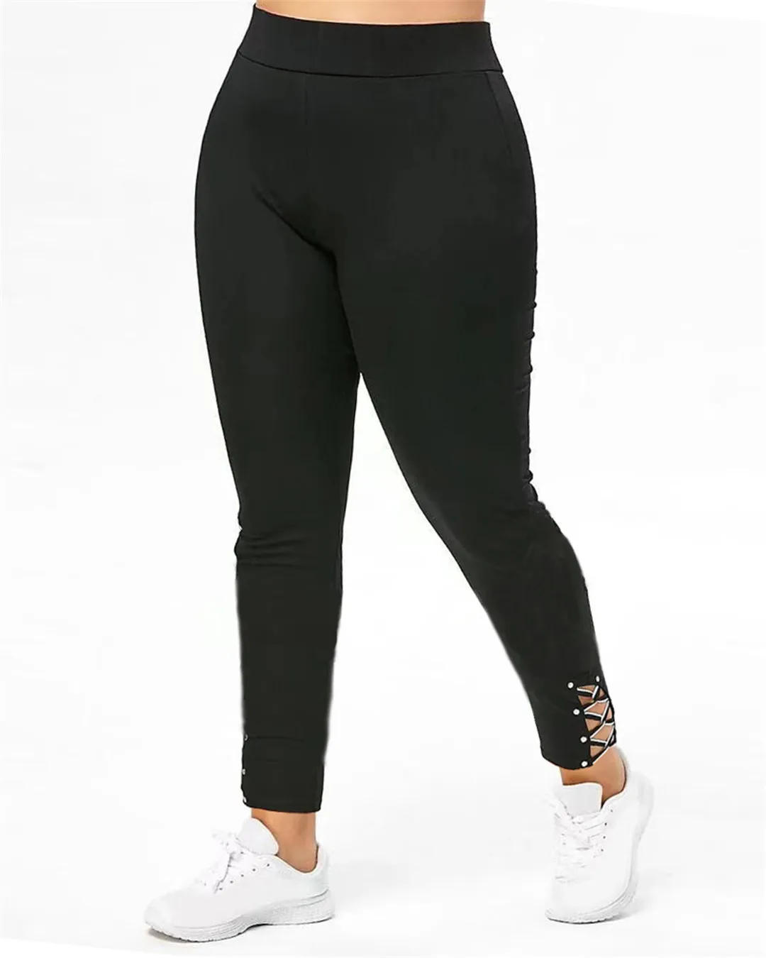 2023 AutumnWinter European and American Fashion New Sports Women Yoga Waist Abdomen Hip Lift, Casual Sexy Women's Fitness Pants