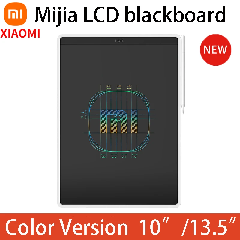 

XIAOMI Mijia LCD Blackboard Color Version 10/13.5inch Coloured Handwriting No Dust and Ink Draw Study Message Board for Children