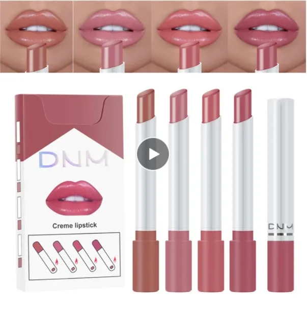 4Pcs/Set Waterproof Lipstick 1