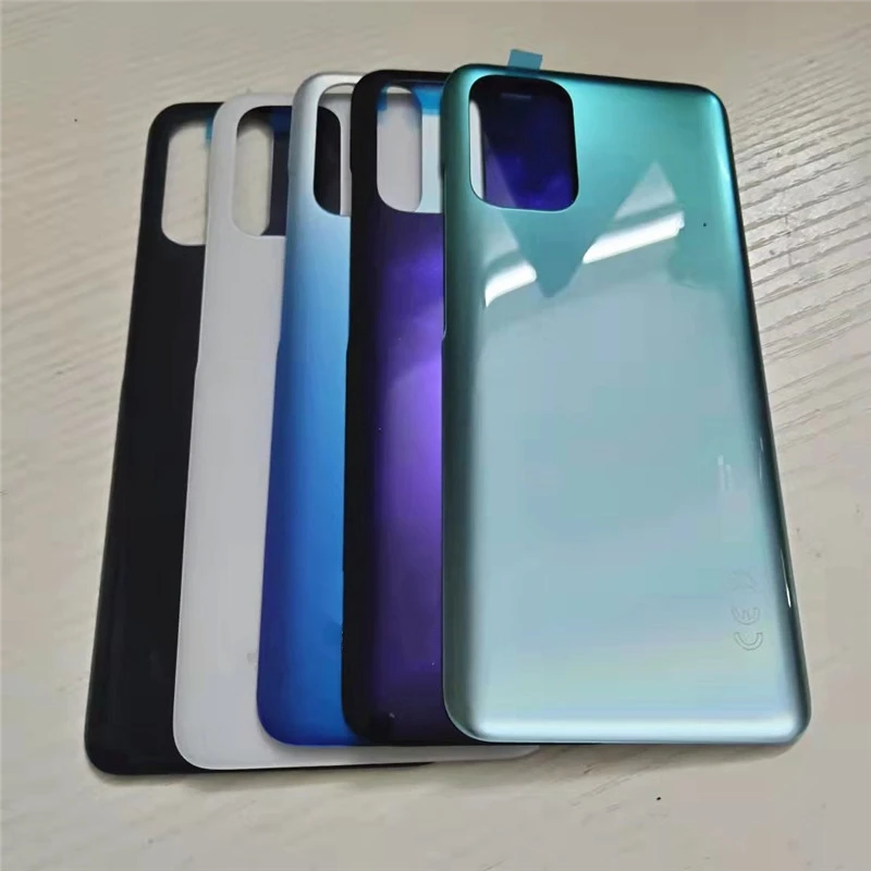 

10Pcs/lot For Xiaomi Redmi Note 10 M2101K7AI M2101K7AG Battery Cover Repair Replace Back Door Rear Case + Adhesive