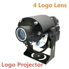 Проектор с логотипом 4 дюйма, встроенный логотип под заказ, 20 Вт, 40 Вт, 80 Вт, изготовленный на заказ внутренний проектор, дисплей, сценическое Освещение Gobo