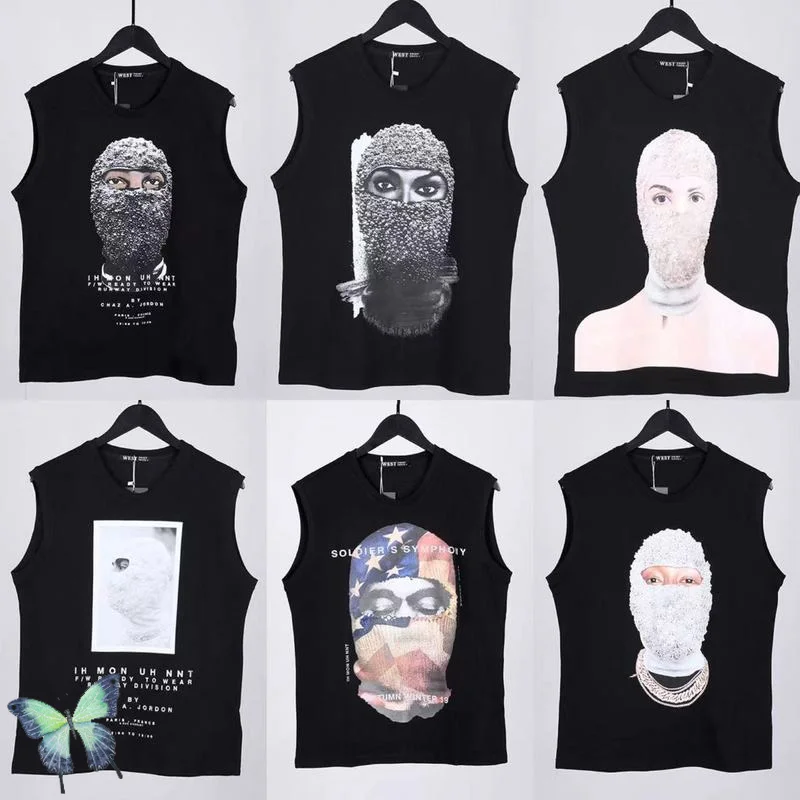 

Stranger Things Pearl Masked Men Ih Nom Uh Nit Sleeveless T-Shirt