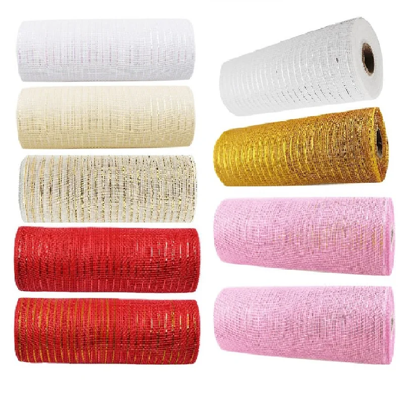 Полимерная сетчатая лента сделай сам с металлической фольгой в каждой рулоне для