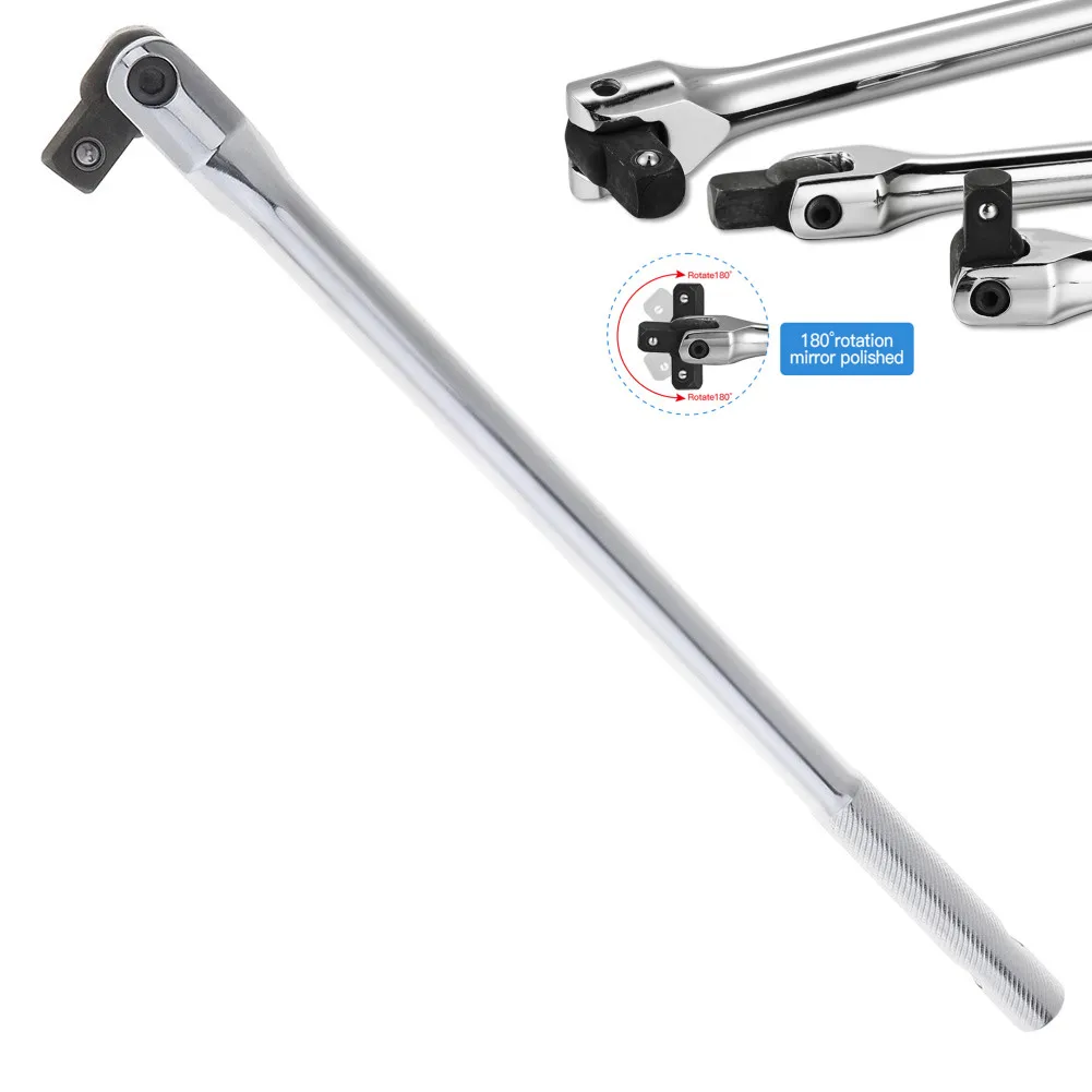 1/2'' F Rod Wrench Socket 10'' 15'' 18'' Torque Wrench Long Force Bar Activity Head Strong Lever Steering Handle Repair Tool