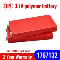 new 1767132 3 7v 13ah lithium 3 7v 12ah 15ah 3 7v 10ah polymer battery 50a aluminum case for diy power bank power tool devices