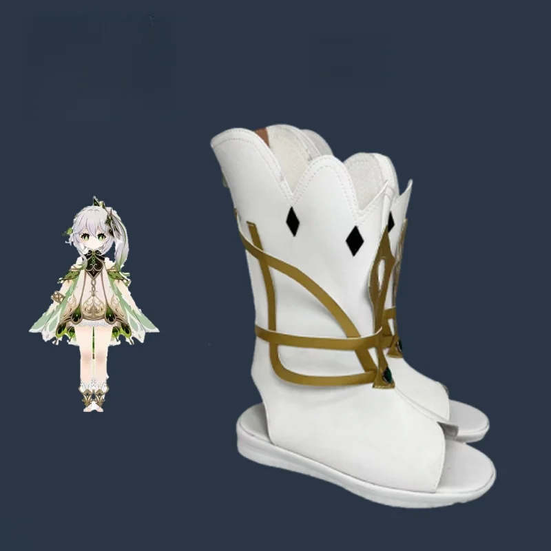 Обувь для косплея нахида GenshinImpact аниме китайский стиль Хэллоуин женщин реквизит