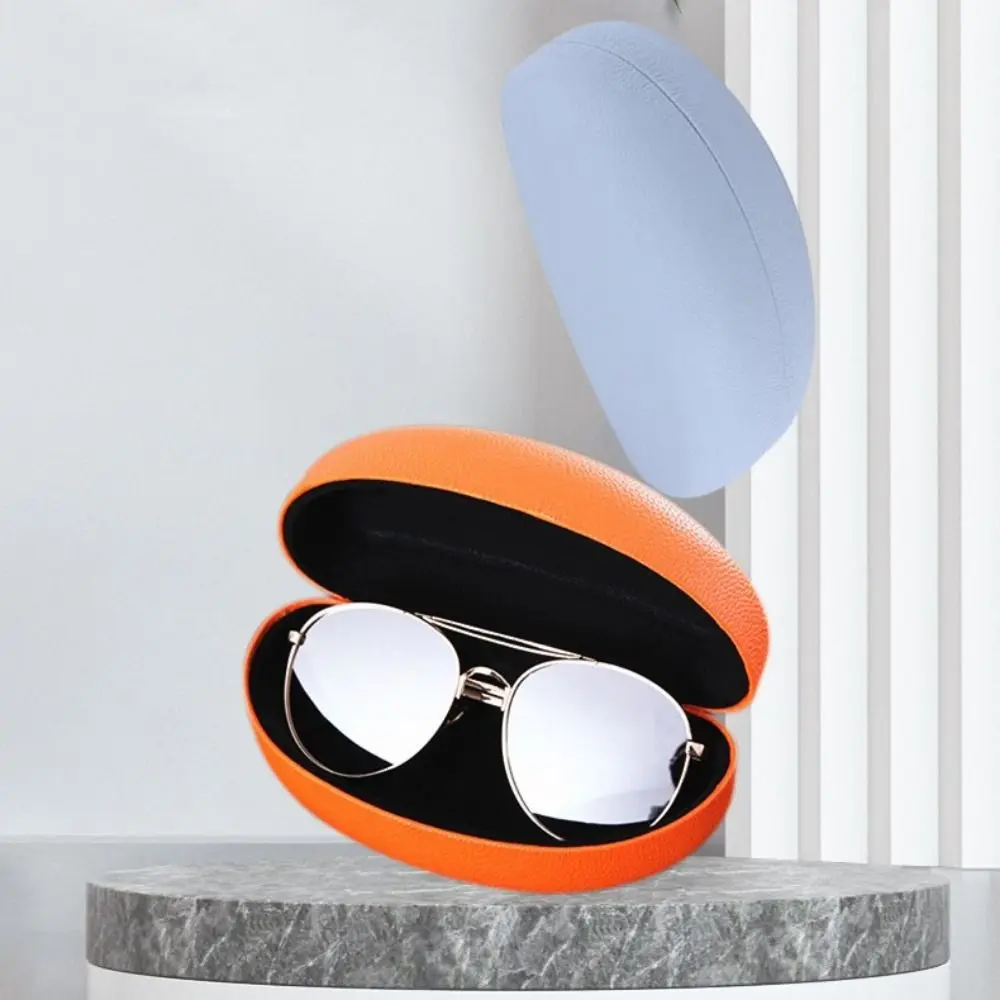 

Fashion Color Men and Women Leather Iron Box Sunglasses Case Glasses Case Sunglasses Box
