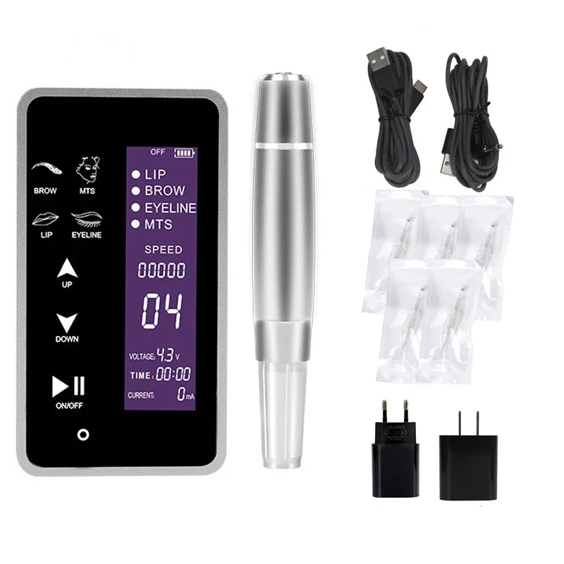 Набор машинок для татуировки перманентного макияжа PMU Германия интеллектуальная