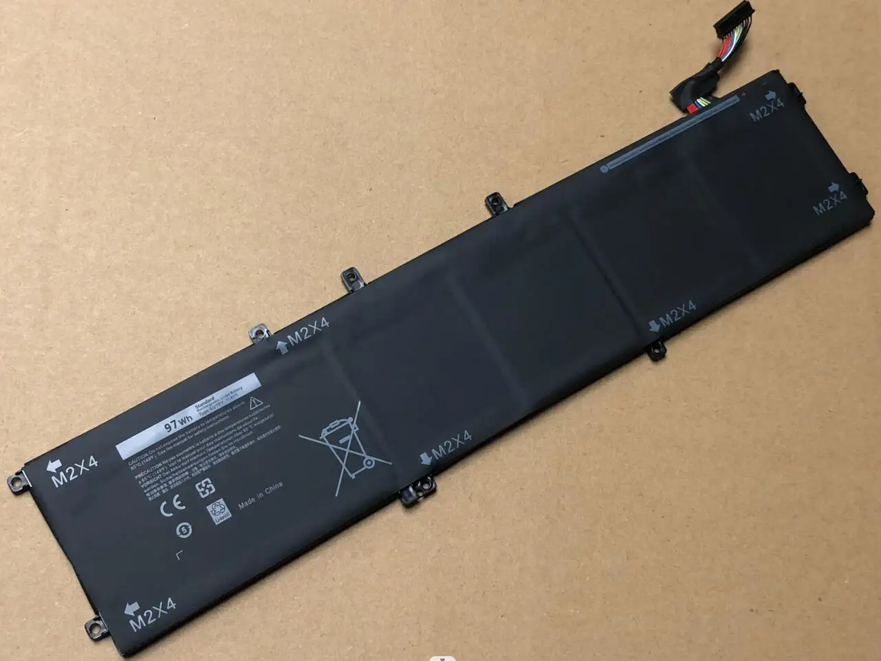 97WH 6GTPY Аккумулятор для ноутбука Dell XPS 15 9560 9570 9550 7590 Precision 5540 5520 5530 5510 Vostro 7500 Series 5041C