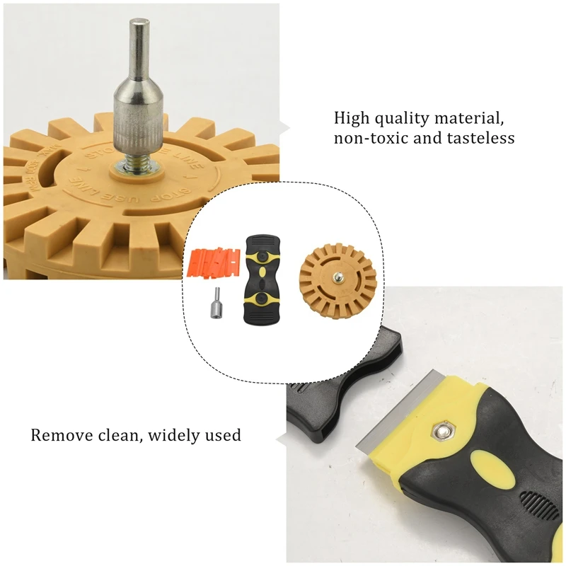 Новый ластик набор для фотосъемки 4-дюймовая клейкая наклейка и виниловый