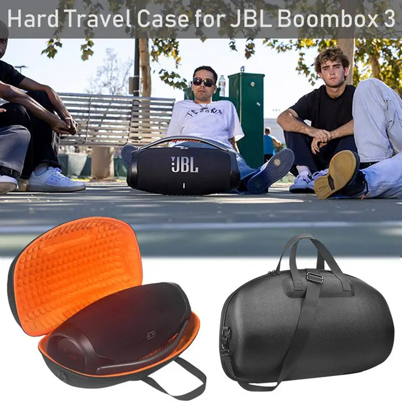 

Speaker Storage Case For Boombox 3 With Lanyard Speaker Bag Storage Cover Box Water Proof Protective Box For Sound Systems