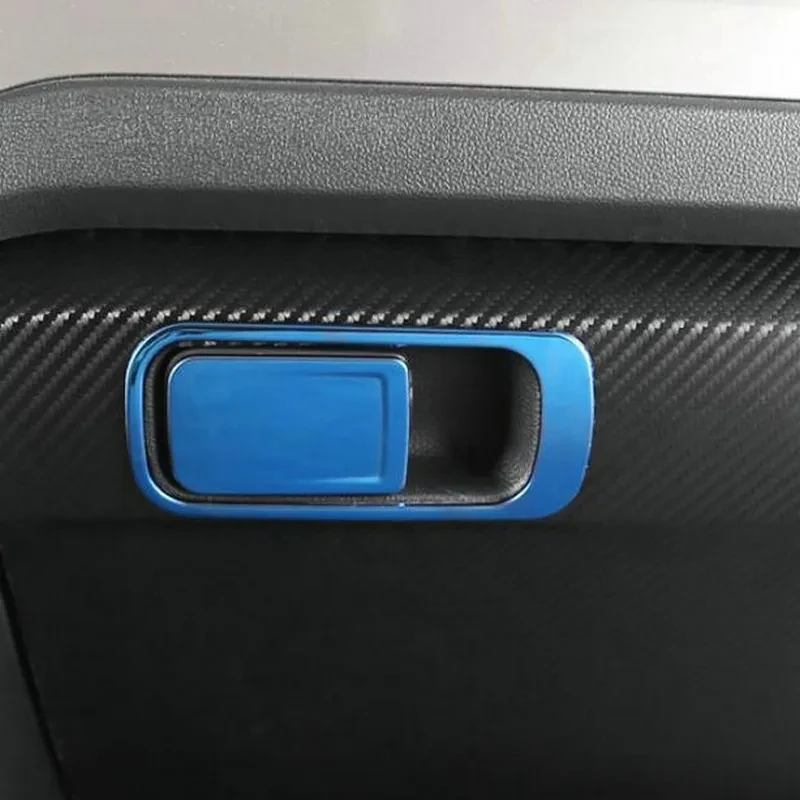 

Декоративная рамка из нержавеющей стали для ручки перчаточного ящика автомобильного водителя Co для Volkswagen T-Roc TROC 2018 2019 2020 2021