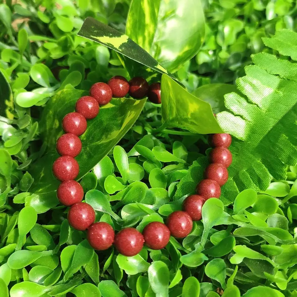 

8mm High Content Emperor Cinnabar Bracelets Women Jewelry Healing Gifts