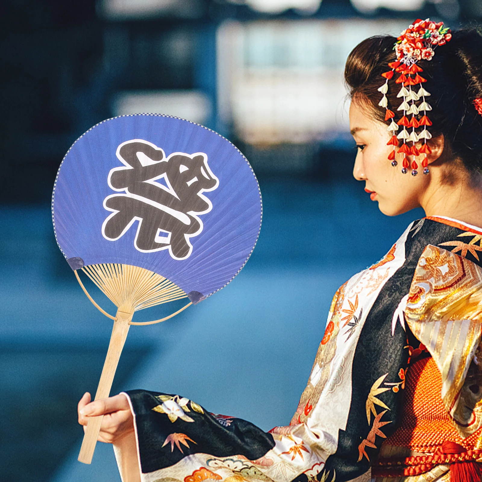 2 шт. декор веера в японском стиле ручной работы из дерева для бумаги традиционная