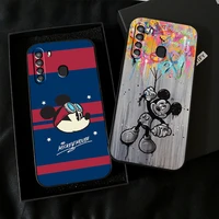 disney mickey mouse phone case for samsung galaxy s20 s20fe s20 ulitra s21 s21fe s21 plus s21 ultra black coque liquid silicon