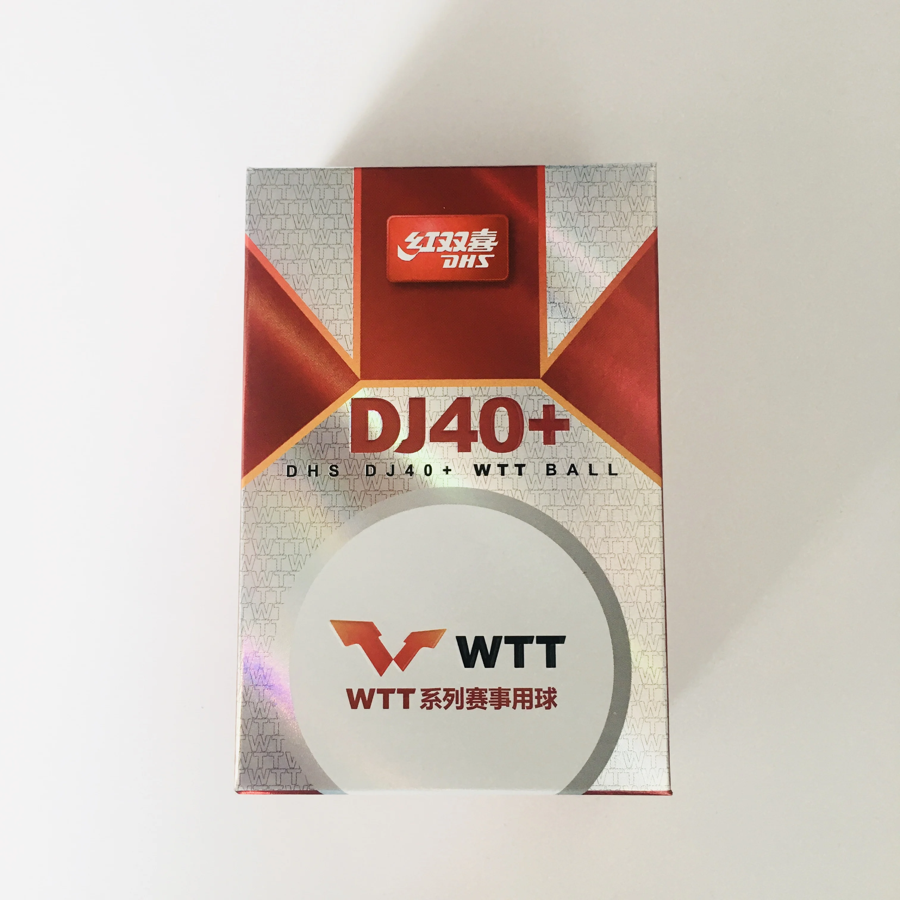 

DHS DJ40+ 3-Star WTT Competition ITTF 3 Star New Materials Plastic ABS Original DHS Table Tennis Ball Ping Pong Balls