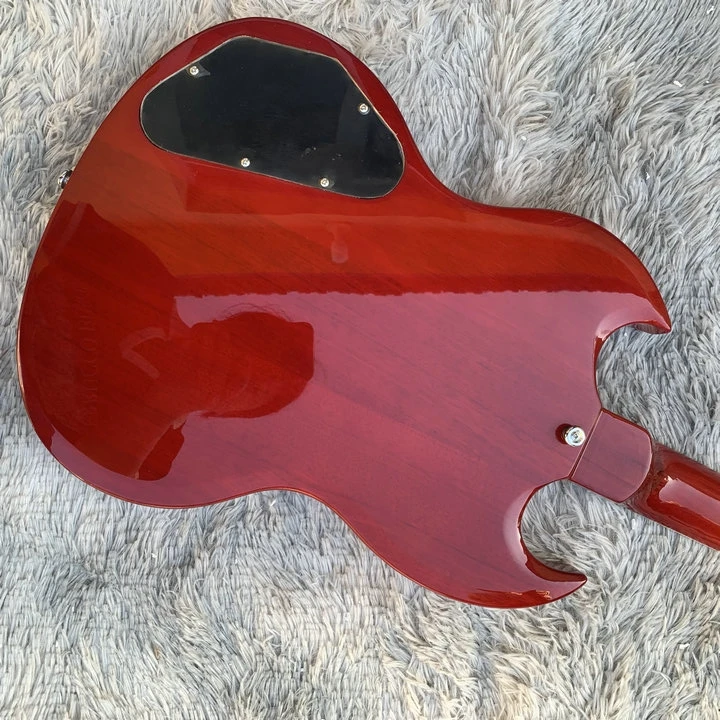 В наличии Китайская OEM-заводская модель SG G400 Красная 6-струнная электрогитара