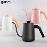 hero c07 pro 650ml manual pour over kettle stainless steel coffee pots gooseneck coffee kettle