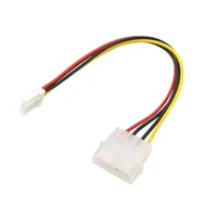 cable adaptor 20cm 5 25 4 pin molex to 3 5 floppy drive fdd internal power adaptor adapter extension hard drive dropshiping