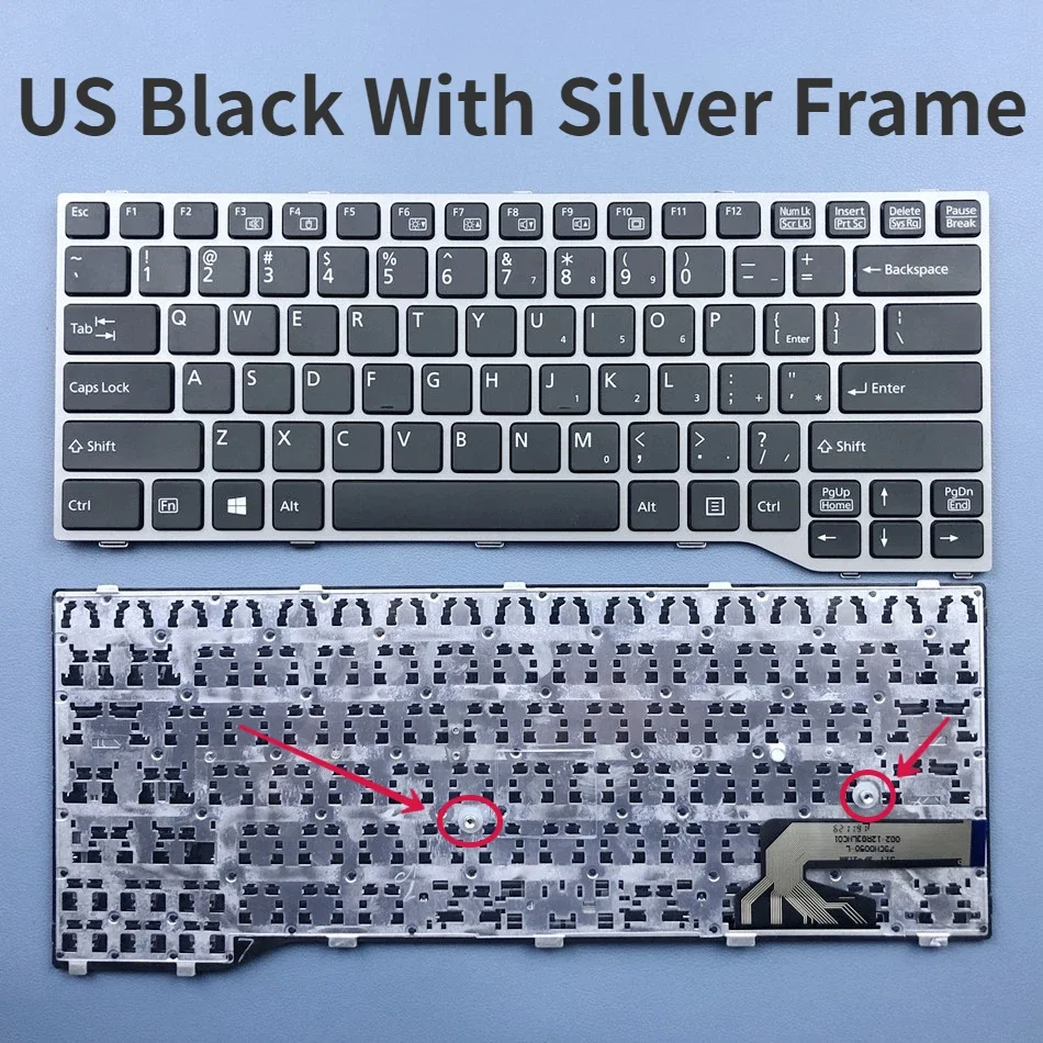 Клавиатура для ноутбука Fujitsu Lifebook E733 E734 E743 E744 U745 E546 E547 E544 E736 E746