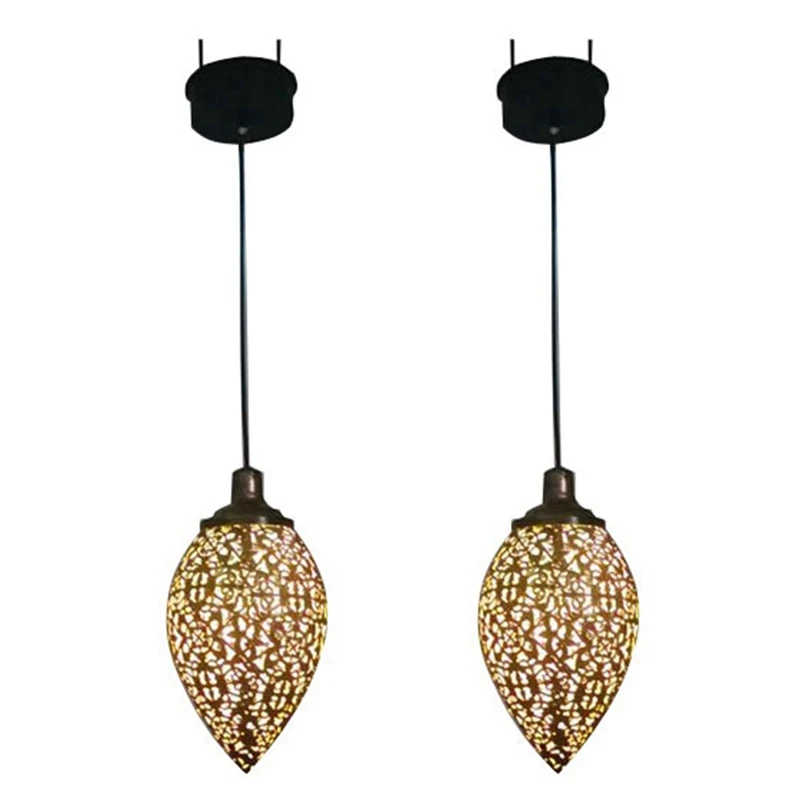 Фонарь LBER 2X на солнечной батарее марокканский подвесной светильник в стиле ретро