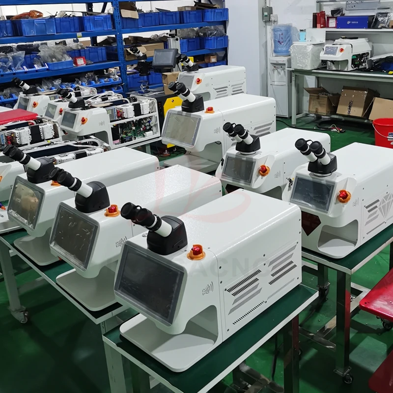 150 Вт YAG лазерный аппарат для точечной сварки ювелирных изделий с сенсорным