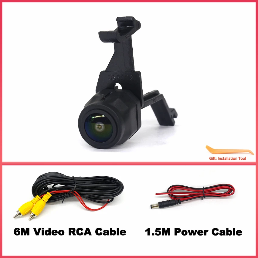 

AHD 1080P Fisheye CCD Автомобильная камера переднего вида с положительным логотипом для Skoda Octavia 2015 2016 2017 2018, водонепроницаемая камера ночного видения