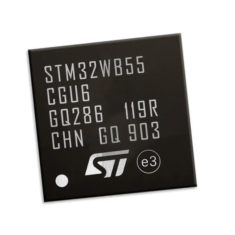 

(5-10piece)100% New STM32WB55CGU6 STM32WB55 CGU6 QFN-48 Chipset