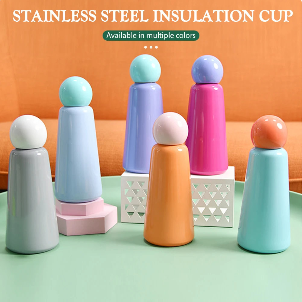 

Вакуумная Термокружка из нержавеющей стали с двойными стенками, портативный подарок на Рождество