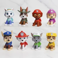 8pcs paw patrol figures action toy figures action figures hobbies paw patrol toys cartoon anime characters toy birthday present