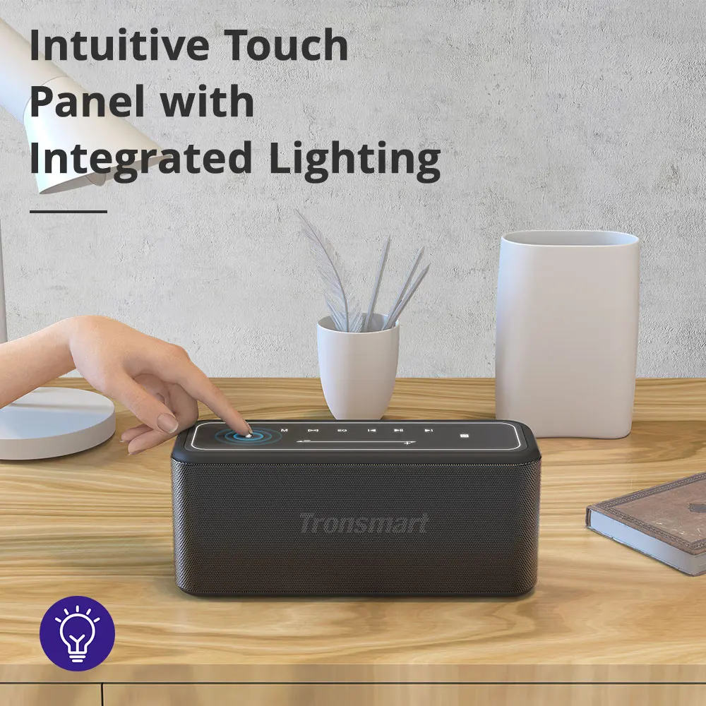Cena Tronsmart Mega Pro Głośnik Bluetooth 60W Przenośny Głośnik Wzmocniona Kolumna Basowa Z NFC, IPX5 Wodoodporny, Voice Assistant