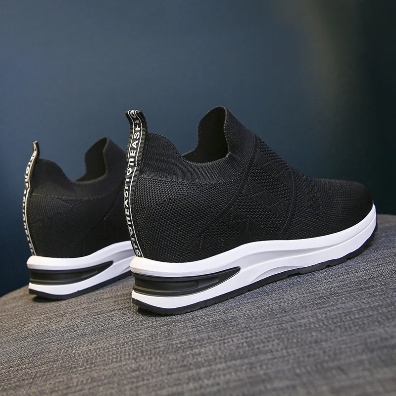 New Women Platform Sneakers Spring Fashion Women Vulcanize Shoes Lace-up Mesh Breathable Women Casual Shoes Tenis Feminino